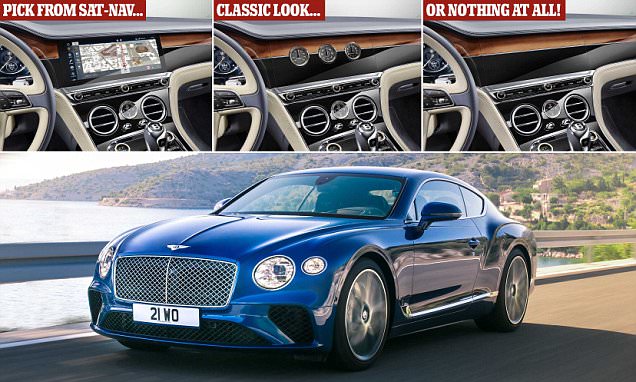 Bentley Ungkap Continental GT dengan Tiga `Dashboard` Cerdas